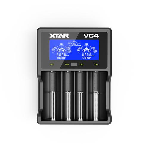 LED21 Universální nabíječka s LCD displejem XTAR VC4 pro různé typy baterií